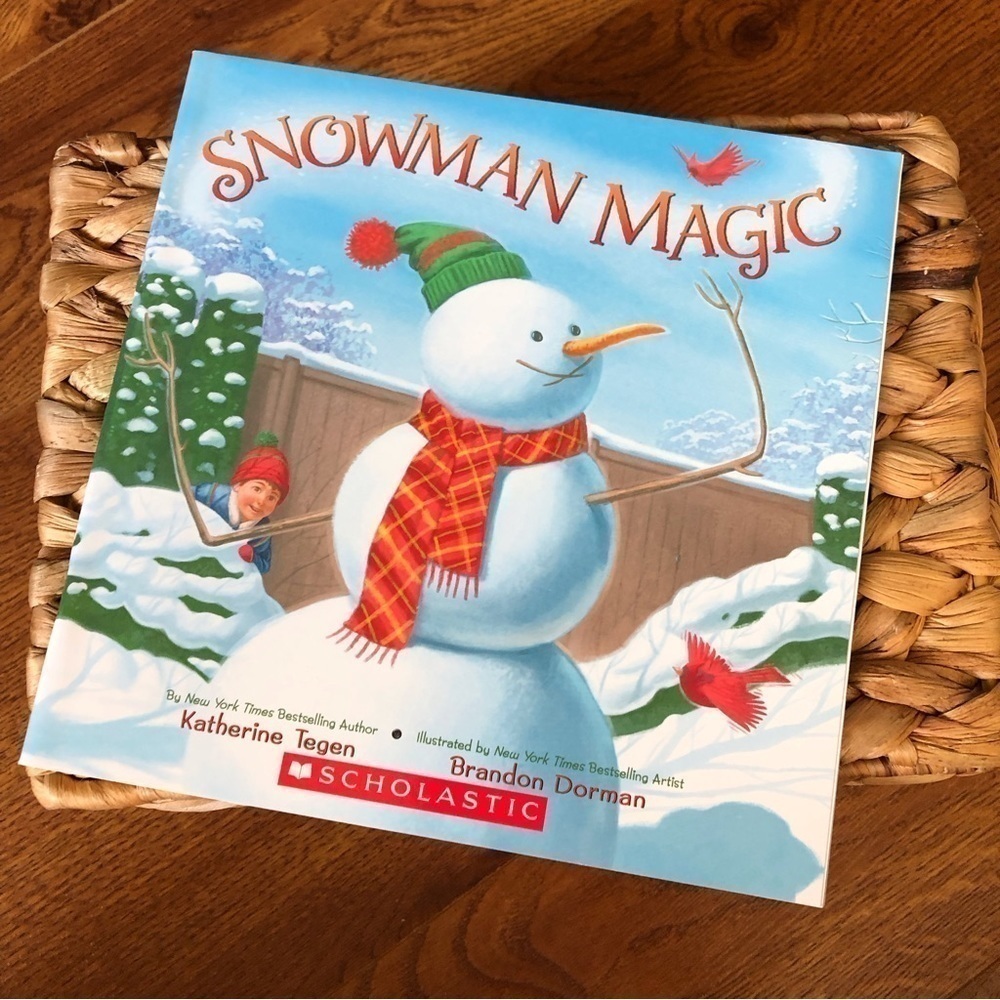 Children’s book: Snowman Magic by: Katherine Tegen paperback
